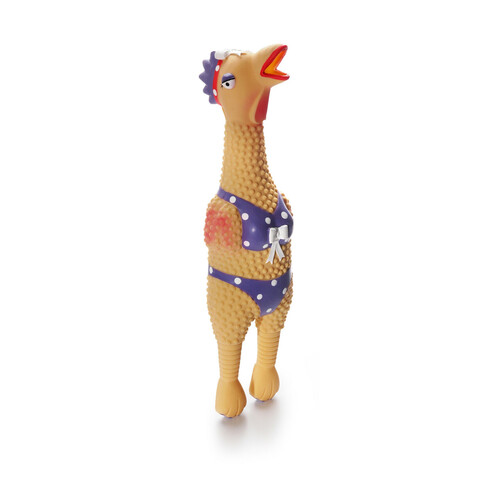 Charming Pet Squawkers Extreme Squeaker Latex Dog Toy - Henrietta - Large main image