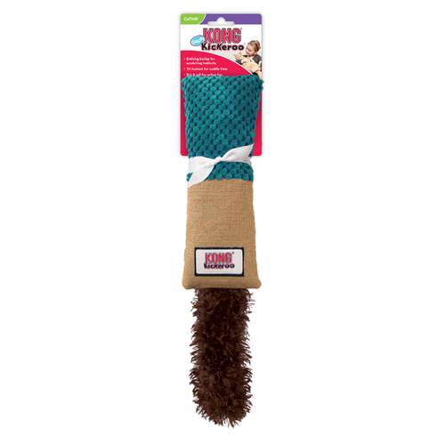3 x KONG Kickeroo Cuddler North American Catnip Cat Toy in Assorted Colours main image