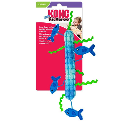 3 x KONG Kickeroo Stickeroo Multi-Sensory Interactive Cat Toy main image