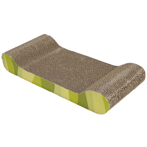 Catit Cardboard Cat Scratch Lounger "Jungle Stripe" main image