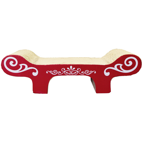 Catit Cardboard Cat Scratch Lounger "Urban Bench" main image