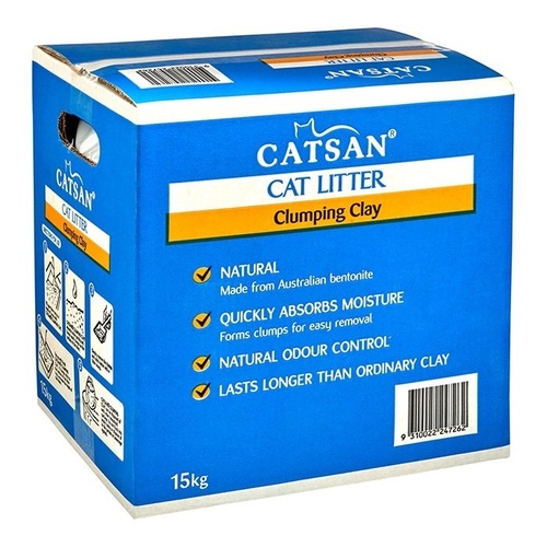 Catsan Ultra Clumping Australian Bentonite Cat Litter 15kg main image