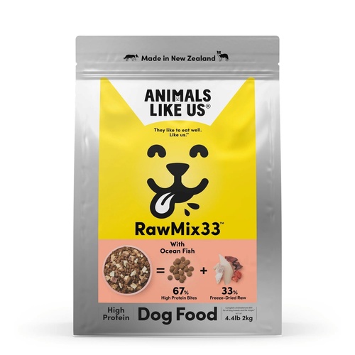 Animals Like Us Dog Food RawMix33 Ocean Fish 33% Freeze Dried Raw - 2kg main image