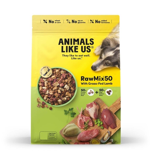 Animals Like Us Dog Food RawMix50 Grass-Fed Lamb 50% Freeze Dried Raw main image