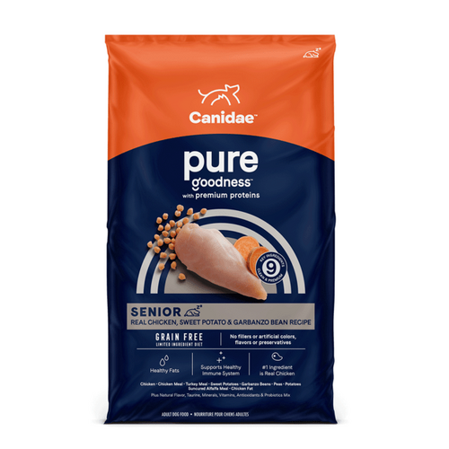 CANIDAE PURE Meadow Senior Grain Free Formula with Fresh Chicken Dry Dog Food 10.8kg main image