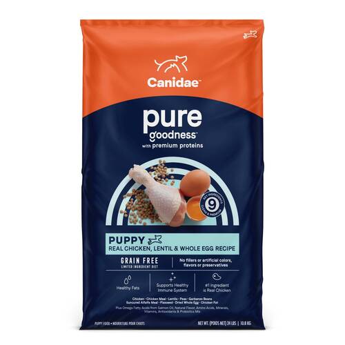 CANIDAE PURE Foundations Puppy Grain Free Formula with Fresh Chicken Dry Dog Food 1.8kg main image