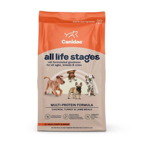 CANIDAE All Life Stages Grain Free Multi-Protein Formula Dry Dog Food 20kg main image