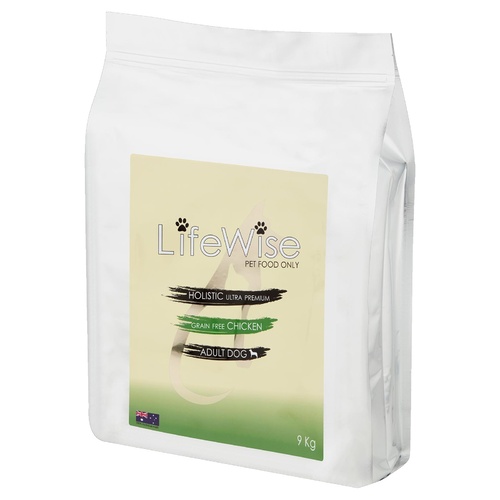Lifewise Australia Dry Dog Food Grain Free Chicken with Turkey & Vegetables 9kg main image