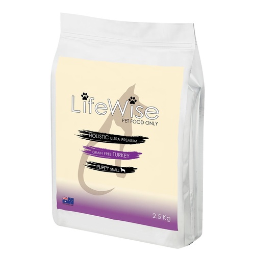 Lifewise Australia Grain Free Dry Puppy Food Turkey with Lamb & Vegetables Small Bites 9kg main image