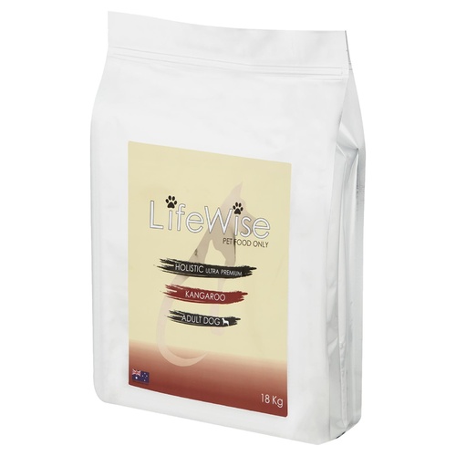 LifeWise Australia Dry Adult Dog Food Kangaroo with Lamb, Rice & Vegetables 18kg main image