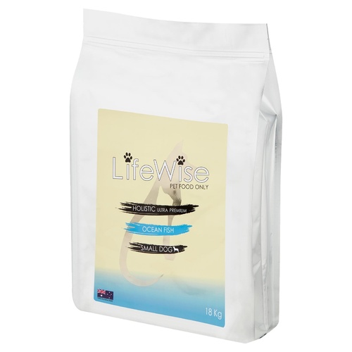 LifeWise Australia Dry Dog Food Ocean Fish with Lamb & Vegetables Small Bites 18kg main image
