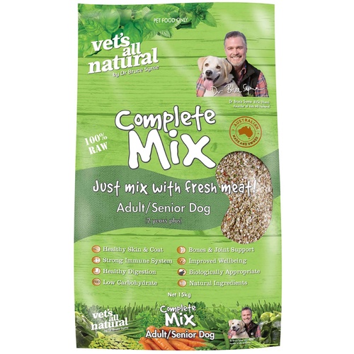 Vets All Natural Complete Mix Muesli for Fresh Meat for Adult and Senior Dogs - 15kg main image