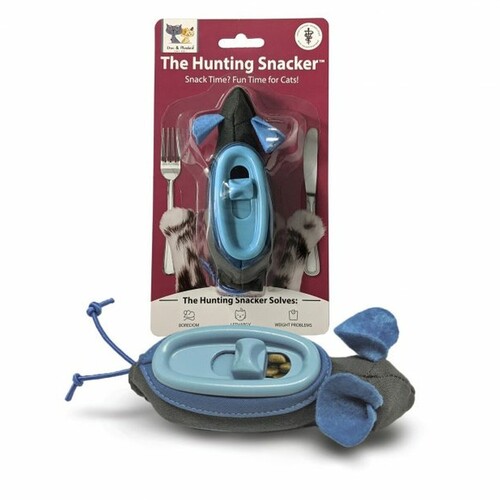 Doc & Phoebe's Interactive Indoor Hunting Cat Snacker - Single main image