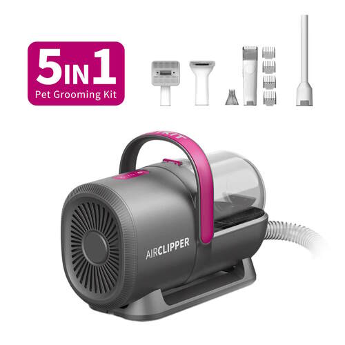Petkit AirClipper 5-in-1 Pet Grooming Kit - Brushing, Trimming and Vacuum main image