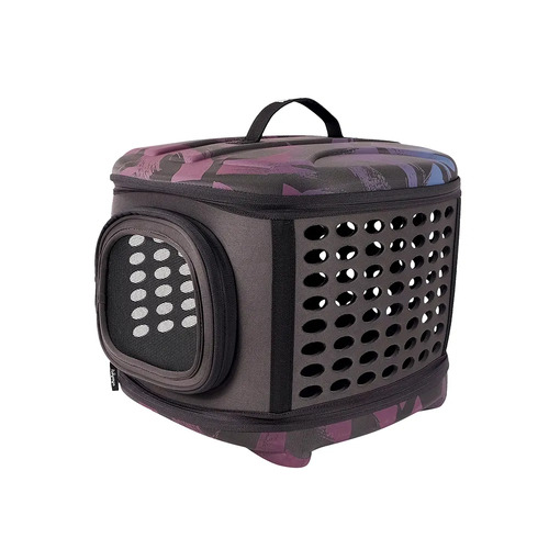 Ibiyaya Collapsible Travelling Pet Carrier for Cats & Dogs - Stardust main image