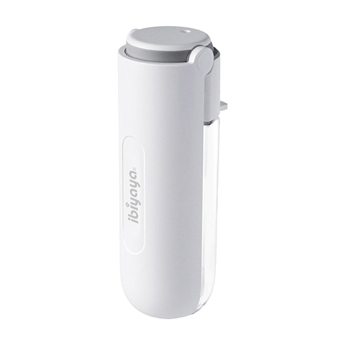Ibiyaya PupOasis Fold & Go Dog Water Bottle - White main image