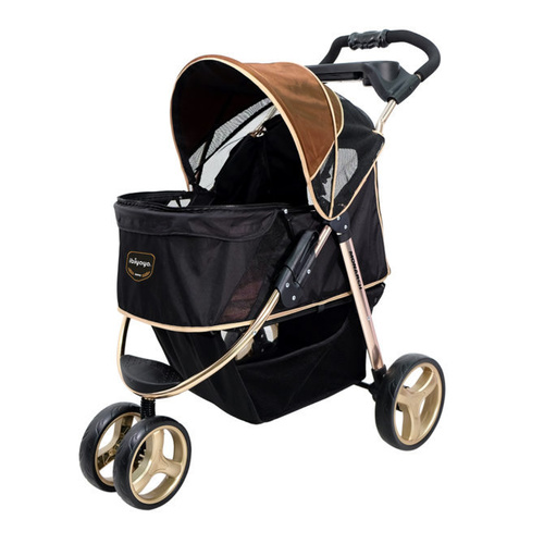 Ibiyaya "Monarch" Premium Pet Jogger Stroller - Luxury Gold main image