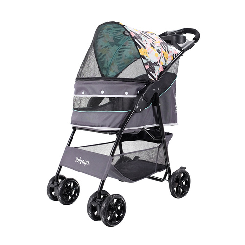 Ibiyaya Cloud 9 Pet Stroller for Cats & Dogs up to 20kg - Mint Green main image