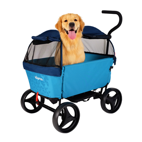 Ibiyaya Noah All-Around Beach Wagon for Pets - Pacific Blue main image