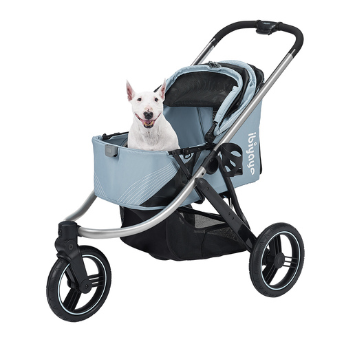 Ibiyaya The Beast Pet Jogger Stroller for dogs up to 25kg - Flash Grey main image