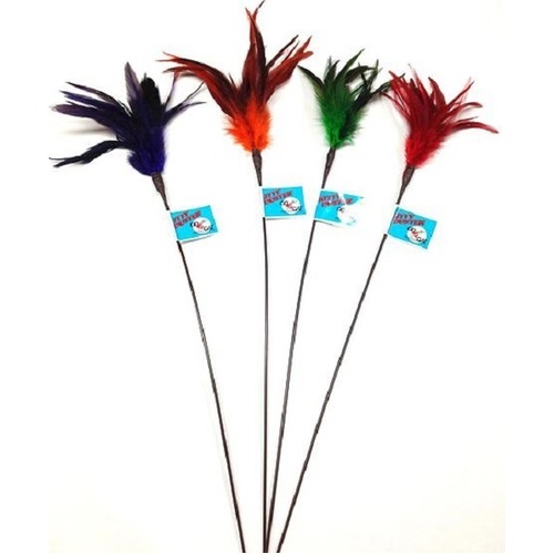 GoCat Kitty Duster Short Feather Teaser Cat Toy main image