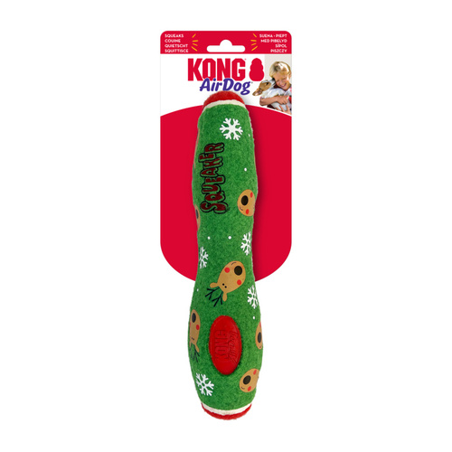 KONG Christmas Holiday AirDog Squeaker Stick Dog Toy Bulk Pack of 4 main image