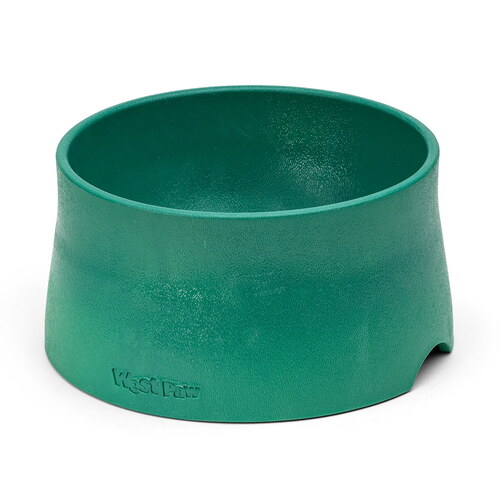 West Paw Seaflex Eco-Friendly No-Slip Dog Food Bowl - Kelp Green main image