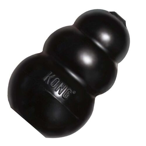 4 x KONG Classic Extreme Black Interactive Dog Toy - for Tough Dogs! - Medium main image