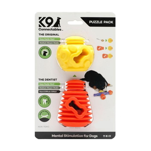 K9 Connectables Puzzle Pack Interactive Dog Toys - 2 Pieces main image