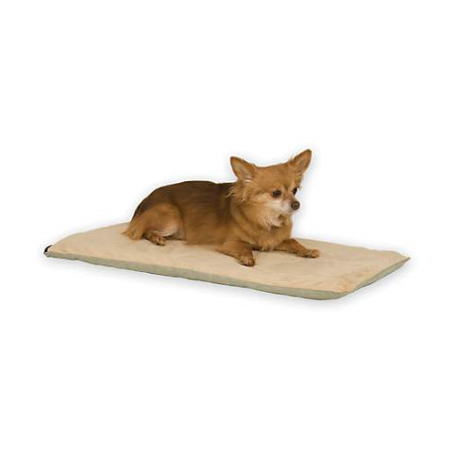 K&H Thermo Dog Low-Voltage Heated Pet Mat in Sage Green main image