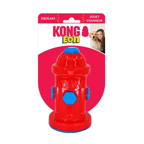 3 x KONG Eon Fire Hydrant Floating Squeaker Dg Toy main image
