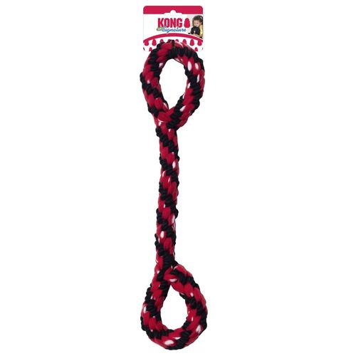 KONG Signature Rope Double Tug  Extra Large Rope Tug Dog Toy main image