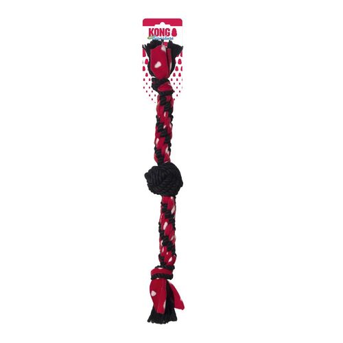 KONG Signature Rope Extra Large Dual Tug with Mega Knot Tug Dog Toy main image