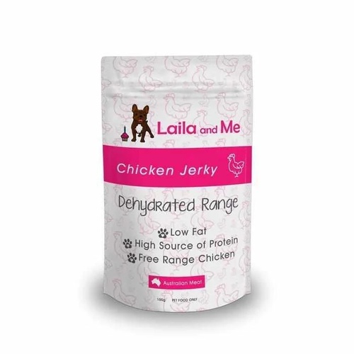 Laila & Me Dried Australian Chicken Jerky Dog Treat 100g main image