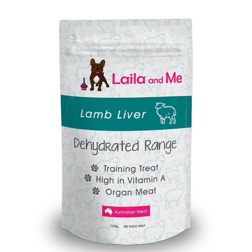 Laila & Me Dehydrated Australian Lamb Liver Cat & Dog Treats 100g/250g main image