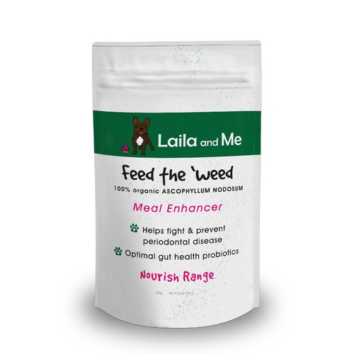 Laila & Me Meal Topper "Feed the Weed" - Seaweed Supplement for Dogs 60g  main image