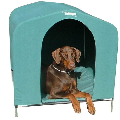 Houndhouse Kennel Flea-Free Waterproof Canvas Dog House - Large