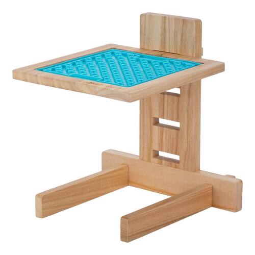 Lickimat Wooden Eco Adjustable Elevation Riser - For Classic Lick Mats main image