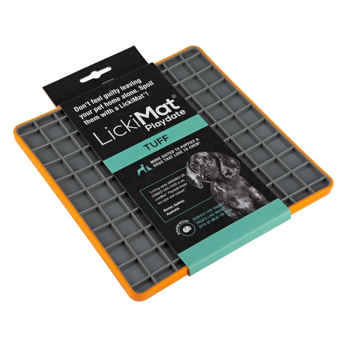 LickiMat Playdate Tuff Slow Food Bowl Anti-Anxiety Mat for Dogs main image