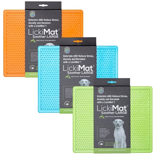 Lickimat Soother Slow Food Licking Mat for Cats & Dogs X-Large main image