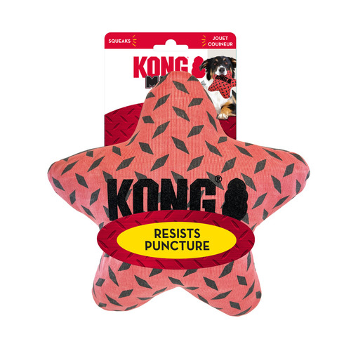 3 x KONG Maxx Star Puncture Resistant Plush Dogs Toy main image