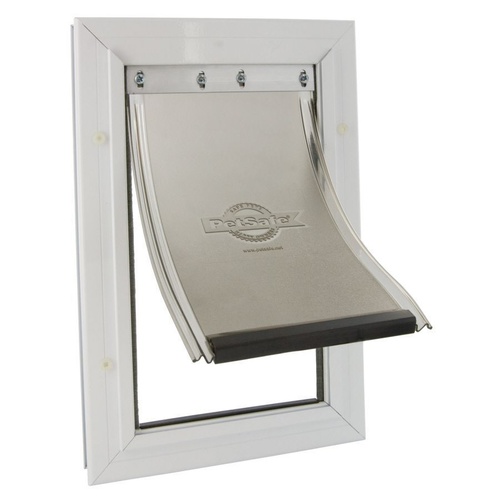 Petsafe Staywell Aluminium Pet Door for Wooden Doors and Walls - includes Flexible Flap main image