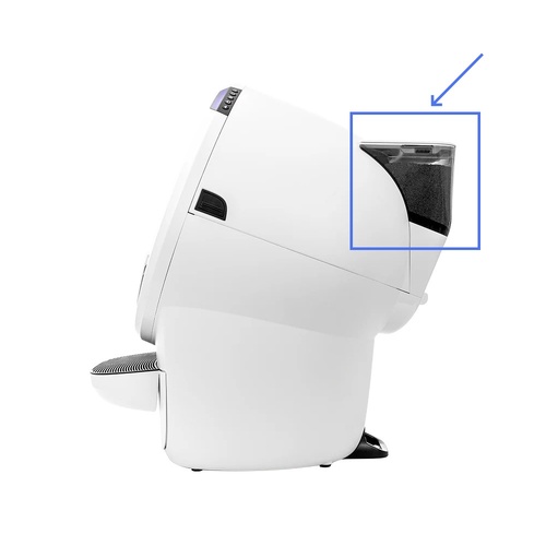 Litter Robot 4 LitterHopper - Automatic Litter Refill Accessory - White main image