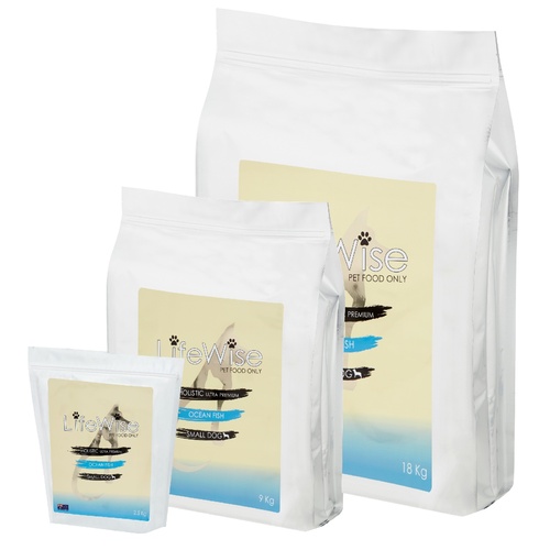LifeWise Australia Dry Dog Food Ocean Fish with Lamb & Vegetables Small Bites main image