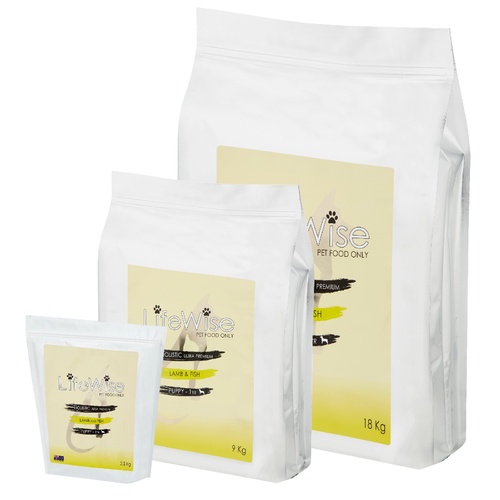 LifeWise Australia  Dry Puppy Food Lamb with Fish, Rice, Oats & Vegetables main image