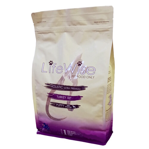 Lifewise Stage 1 - Mini Starter - Grain Free Turkey And Veg Dry Puppy Food 2.5Kg main image