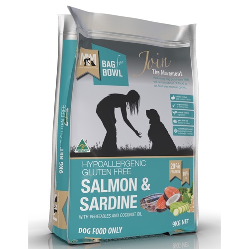 Meals for Mutts Gluten Free Salmon & Sardine Dry Dog Food - 9kg main image
