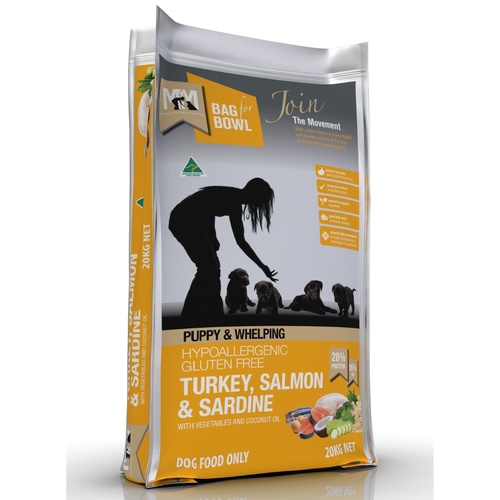 Meals for Mutts Turkey, Salmon & Sardine Puppy Dry Dog Food - 20Kg main image