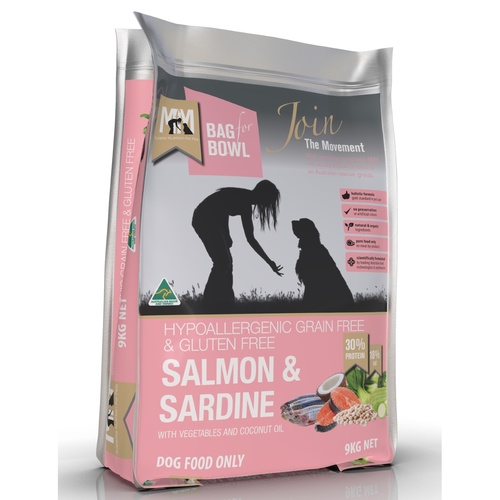 Meals for Mutts Grain Free Salmon & Sardine Dry Dog Food - 9kg main image