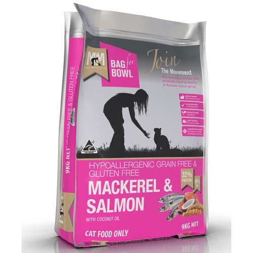 Meals for Meows Grain Free Mackerel & Salmon - Dry Cat Food - 9kg main image